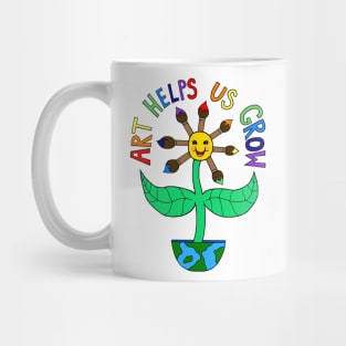 Art Helps Us Grow Mug